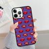 Сексуальная Девушка Леди Красные Губы Чехол для Телефона Для iPhone 17 Air 16 15 14 plus 12 13 Pro max Мягкий Бампер Защитный Чехол coque