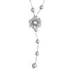 Factory Simple And Atmospheric Long Necklace With Jewelry Women'S Sweater Chain Versatile Autumn And Winter Rose Pearl Necklace