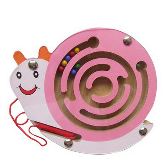 Магнитный шарик-лабиринт для детей: Маленькие рисунки животных для дошкольников