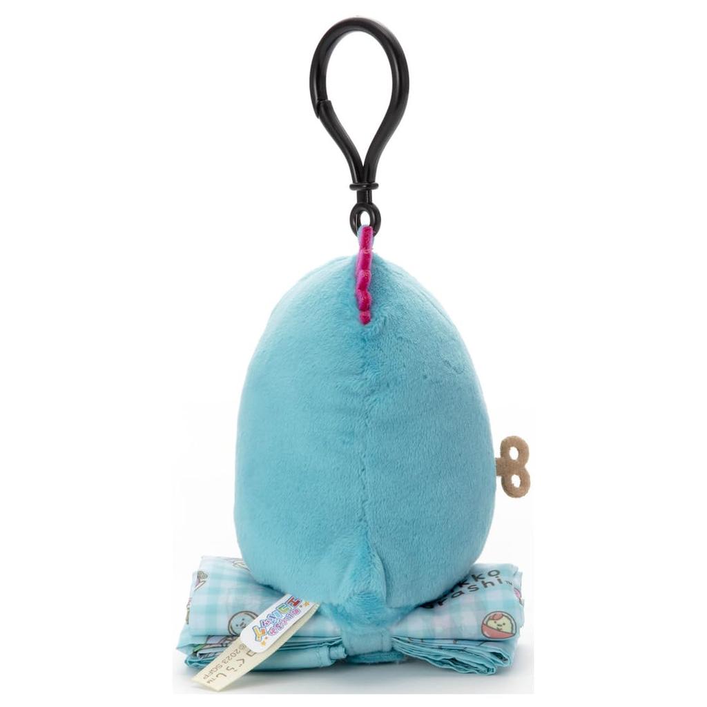 Sumikkogurashi Plush Eco Bag, Lizard Plush Toy, Approximately 12cm Tall