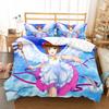 Комплект постельного белья для девочек Cardcaptor Sakura King Queen Double Full Twin Single Size
