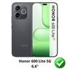 Coque pour Honor 600 Lite 5G - Portefeuille Noir Rabat Clapet Aimanté Rangement Cartes Phonillico®