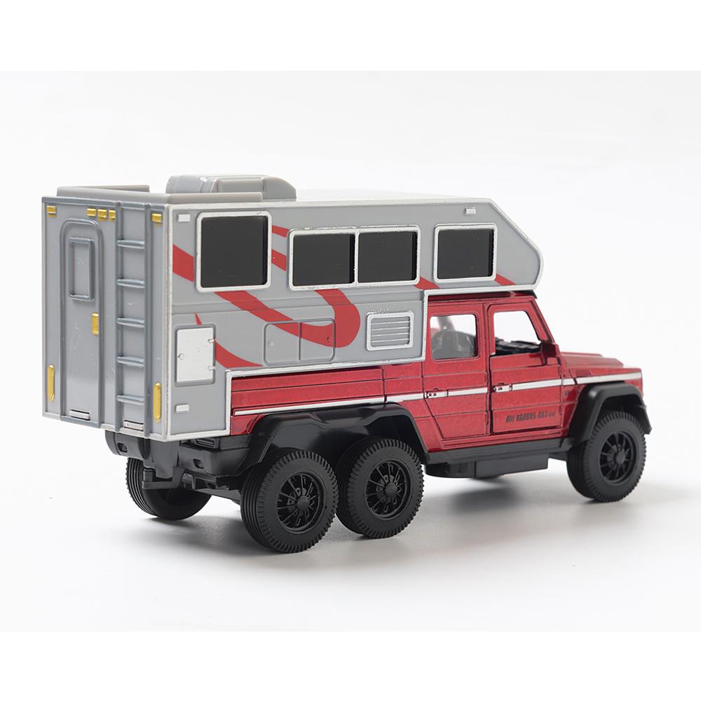 1:32 масштаба литой металлической классической модели автодома с инерционным механизмом