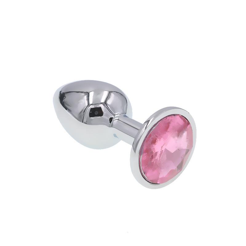 Большая металлическая анальная пробка для заднего двора, секс-игрушки, устройство для анальной дилатации, секс-инструменты, игрушки для взрослых, имитация анальной пробки, упаковка в пылевой мешок