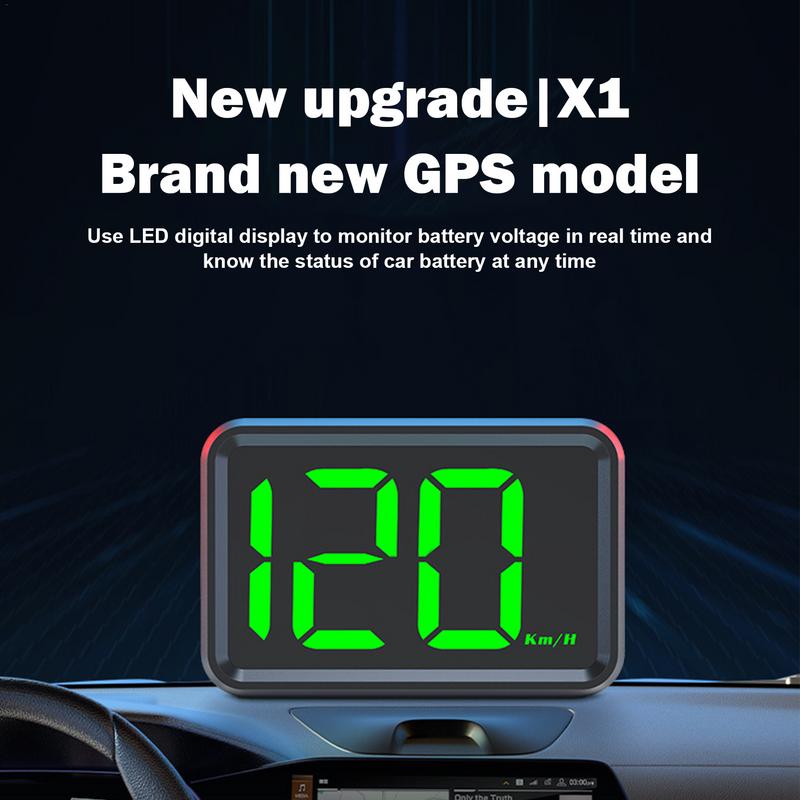 Автомобильный Hud Head Up Display Электронный Hud-проектор Head Up Display Мини цифровой спидометр с 3,2-дюймовым светодиодным экраном Hud для