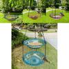 Bird Feeder And Bird Bath Hanging Decor With Automatic Feed System For Garden And Balcony