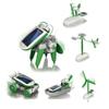 Plane Boat Assembling Ship Fan Renewable Energy Science Toy Solar Panels Solar Power Robot  Lab DIY