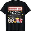 Футболка для именинницы и ее команды, тематика: Киноночь, matching party