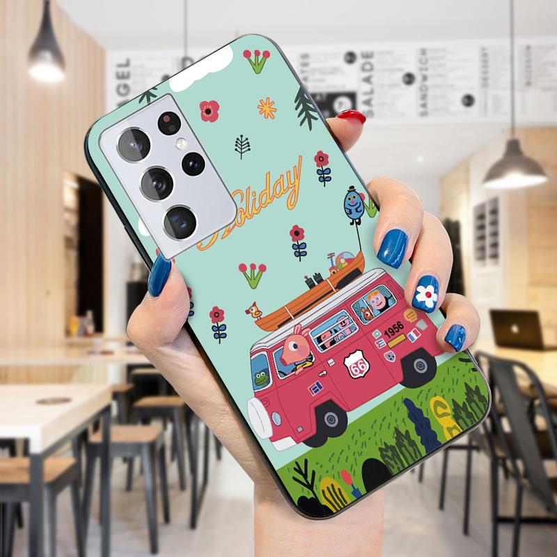 Чехол для телефона с рисунком животных из серии «Прекрасная сова, лиса, медведь, белка»