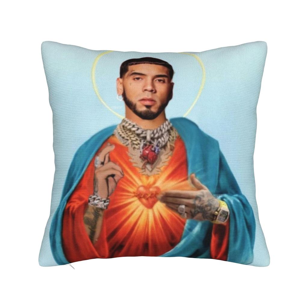 Pillow Cover Anuel AA Vintage Pillow Case For Living Room Chair Pillowcases