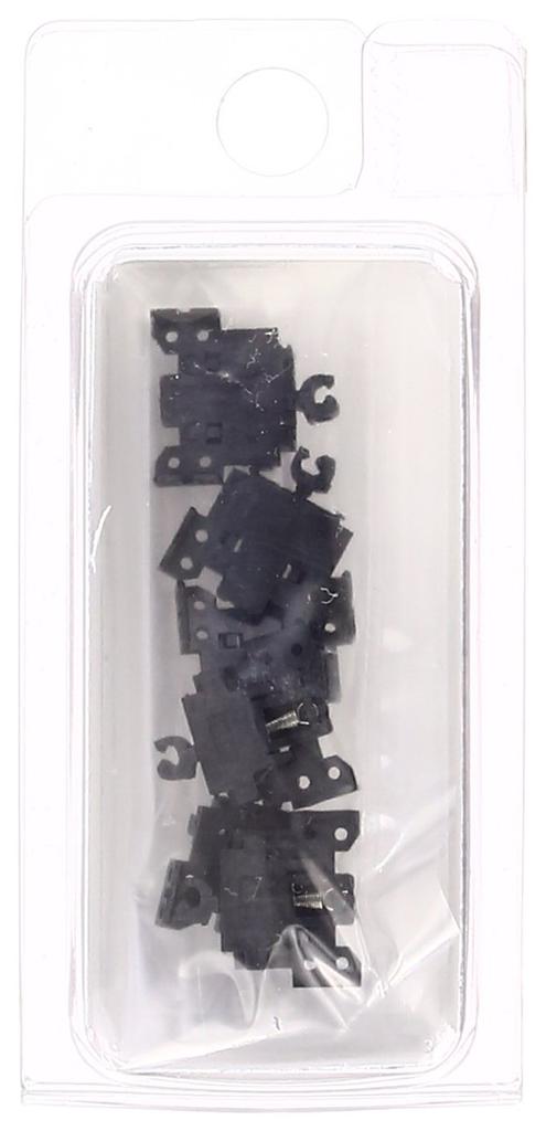 TOMYTEC TOMIX N Gauge TN Coupler SP 6 Pieces BM Telescoping Black 0373 Railway Model Supplies Self-contained