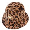 Universal Chemistry Fur Leopard Beige Bucket Hat