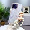 Для Apple, для чехла для телефона IPhone 16, для IPhone 15 Promax Гальванизированный чехол с блестками, 14 Браслет-ремешок