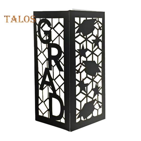 2/4 шт. 2025 Выпускной Декор Коробки Настольные украшения Коробки Абажуры Цветочные композиции Коробки для выпускного Вечеринка в честь окончания школы