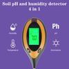 Grass Fertility Meter Flower High Precision 1PC Gardening Household PH and Humidity Tester Tool Nutrient Water Tester Soil
