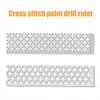 Нержавеющая сталь точечная дрель аксессуар для вышивания рисунок линейка вышивка крестиком инструменты для алмазной живописи
