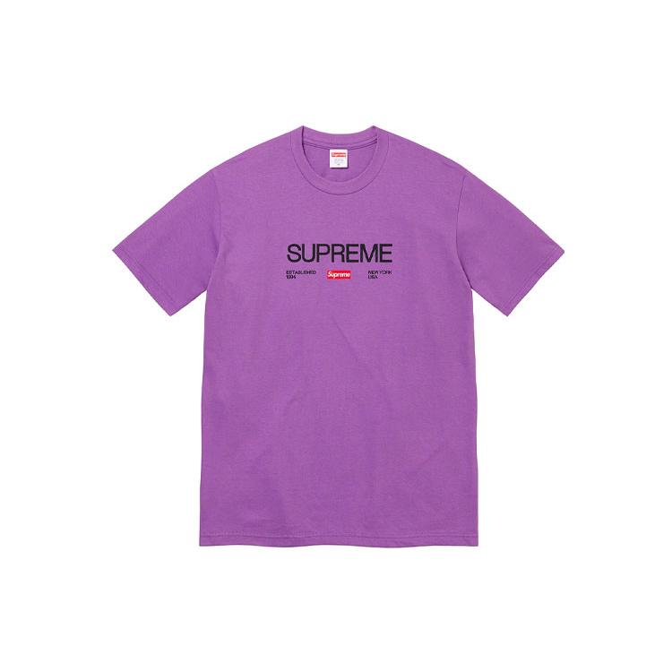 Supreme Стандартное восточное время. Футболка 1994 SUP-FW21-124