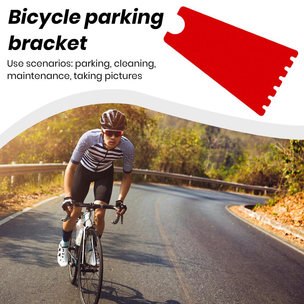 Bike Kickstand Mountain Road Bike Transparent Display Stand Bike Folding Bike Parking Stand Cycling Supply