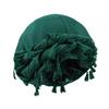 Tassel Durag Satin Lined Skull Cap, Soft Cotton Pirate Head Wrap, Adjustable Fringe Tassel Bandana, Hip Hop Hair Protection Bonnet for Men Women