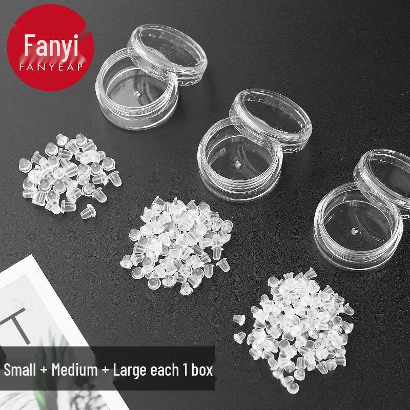 10 шт. Силиконовые заглушки для серег с защитой от выпадения – Бесплатная доставка