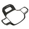 Steering Wheel Panel Cover ABS Carbon Fiber Style Decorative Trim Replacement for Ford 2021 and Up
