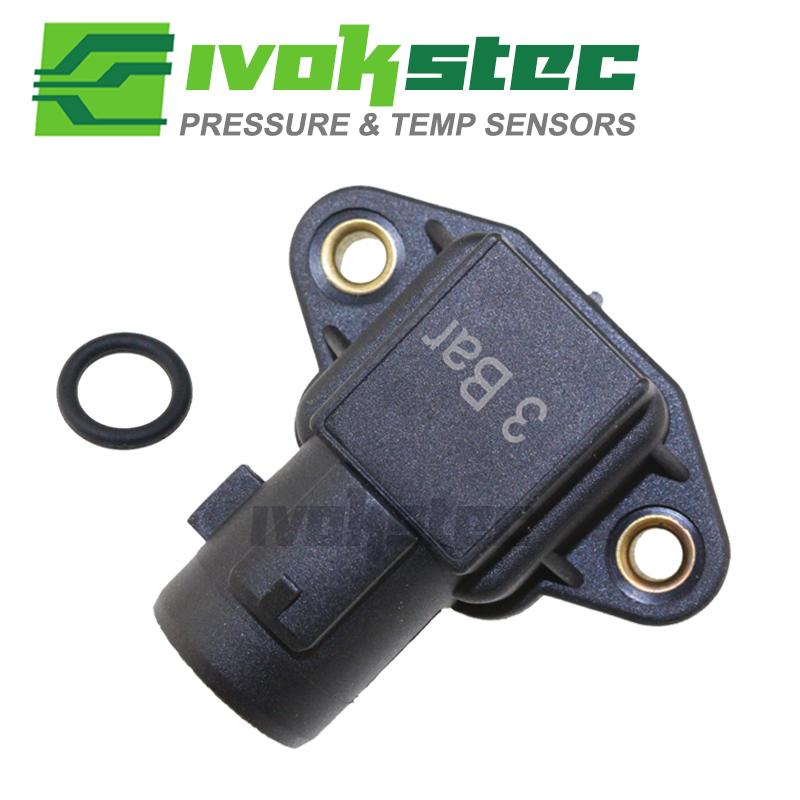 3 Bar Air Manifold Absolute Pressure MAP Sensor For Honda Civic Del Sol Accord CR-V Shuttle Prelude 37830-P05-A01 079800-4250