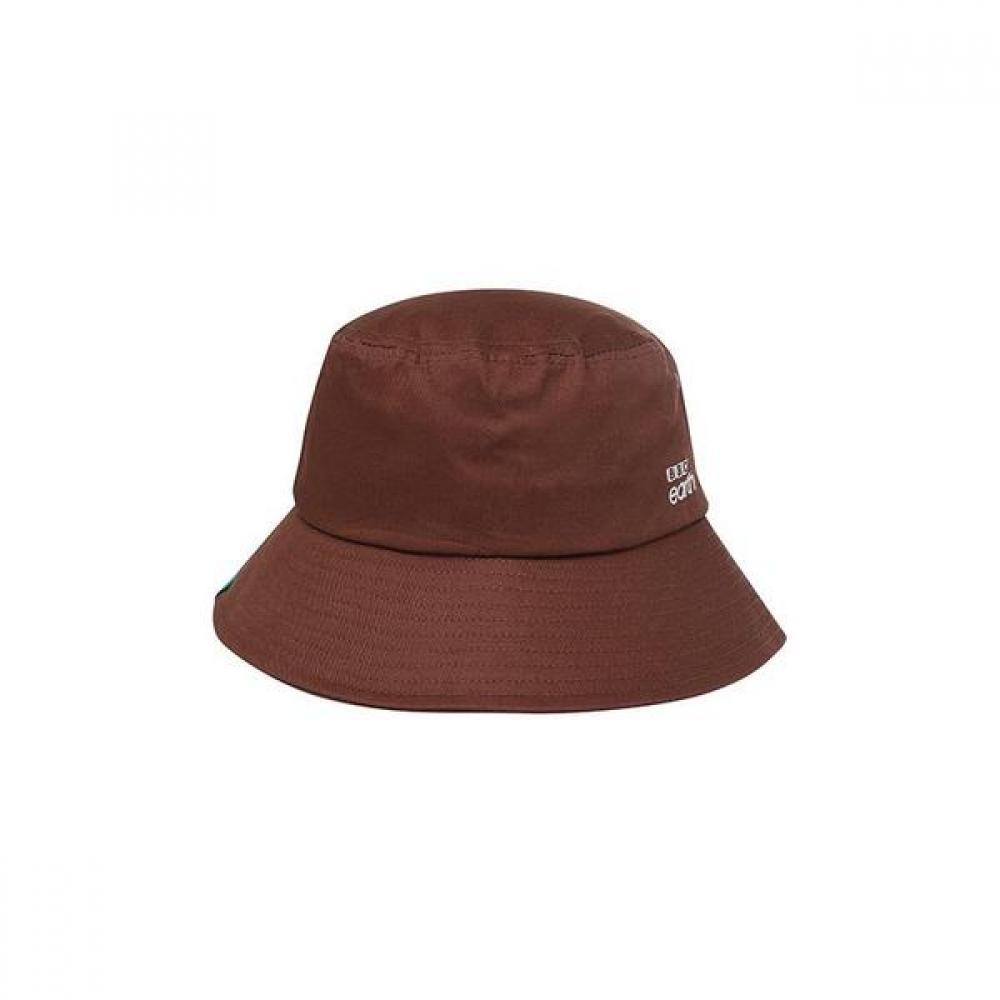 Bbc Earth Animal Embroidery Cotton Bucket Hat  Brown 