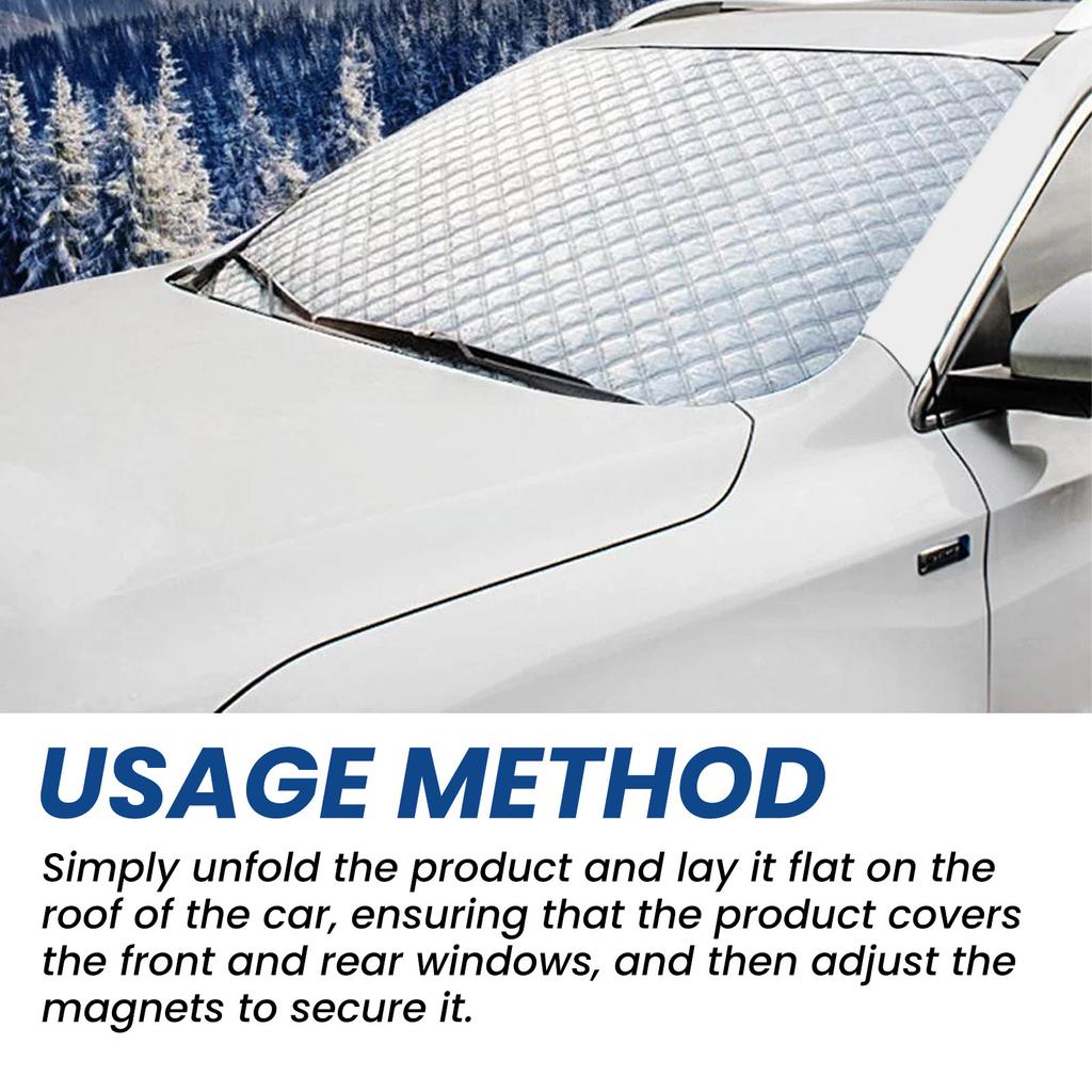 Rayhong Outdoor Snow Cover Car Exterior Accessories Magnet Winter Essential Safe And Reliable Interior Spare Parts Snow Cover Sun Visor