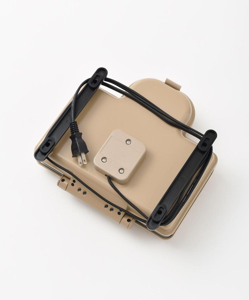 BRUNO DISNEY Disney Hot Sand Maker Double Electric Ear Burning Present Gift Ningyoyaki Cute Mickey Beige BOE136-BE