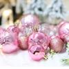 24pcs Delicate Christmas Painted Ball Creative Hanging Ornament Christmas Tree Pendant  Office