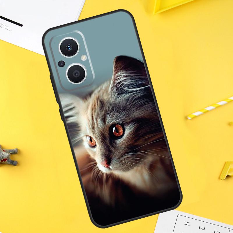 Милые котики в комплекте Чехол для OPPO Reno 14 13 12 11 10 Pro 8T 11F 12F 13F 14F 7 8 Lite OPPO Find X9 X8 X6 X5 Pro