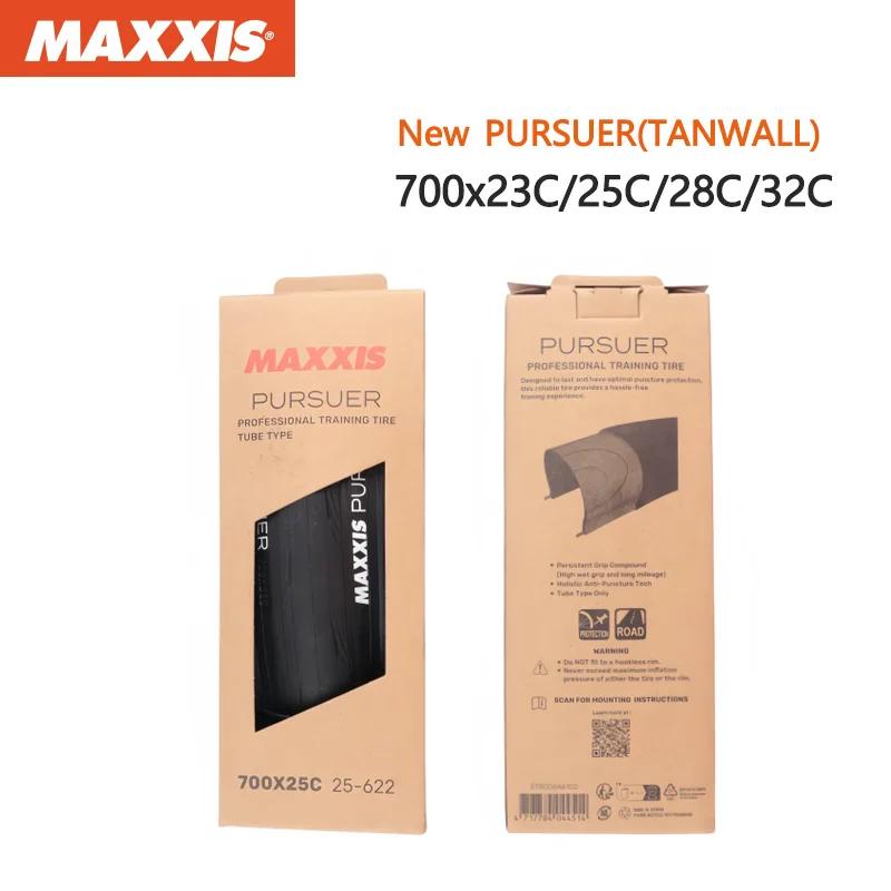 MAXXIS PURSUER 700x23C 25C 28C 32C Устойчивая к проколам Велосипедная покрышка Прочная Тренировочная Дорожный Велосипед Складная Спортивная Покрышка