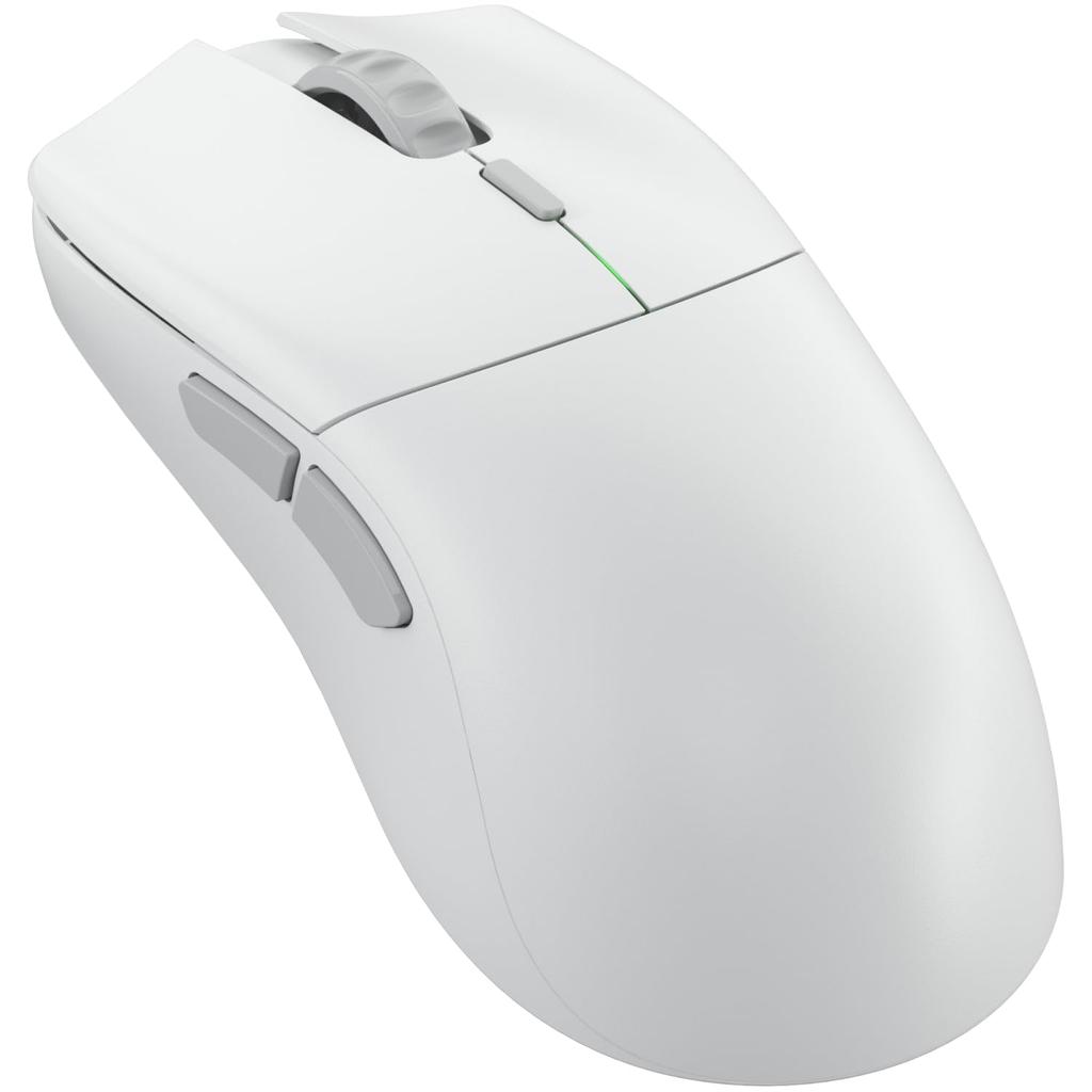 Glorious Series 2 PRO Wireless Wired and Wireless MS0736 4K/8KHz Mouse, Compatible, White, GLO-MS-S2PRO-WL-WHT