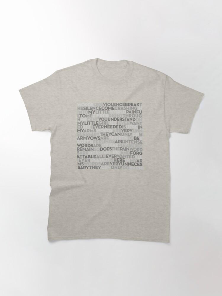 Enjoy The Silence - Depeche Mode (lyrics) v.2 Classic T-Shirt