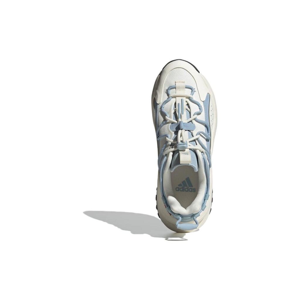 Adidas Maxxwavy ПУ Ткань Резина ТПУ Повседневные Удобные Низкие Кроссовки Папы Женские Кроссовки Светло-голубые IF6485