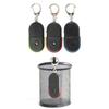 Mini With LED Light Whistle Sound Locator Keychain Key Finder Sensor Anti-Lost Alarm Key Finder