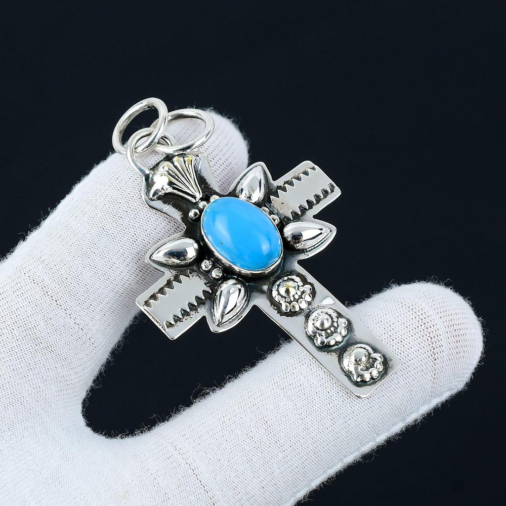 Подвеска из натурального бирюзового камня "Спящая красавица", подвеска из стерлингового серебра 925 пробы, подвеска из бирюзового ювелирного ожерелья, подарки ко Дню святого Валентина, подарок на день матери