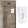 Wall Mount Shower Liquid Soap Dispenser Three Head Shampoo Dispensers for Hotel Bathroom