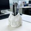 3D-печатный держатель для ручек в виде худи, органайзер для кистей для макияжа на стол, креативный контейнер для хранения карандашей в форме толстовки, школьные и офисные принадлежности