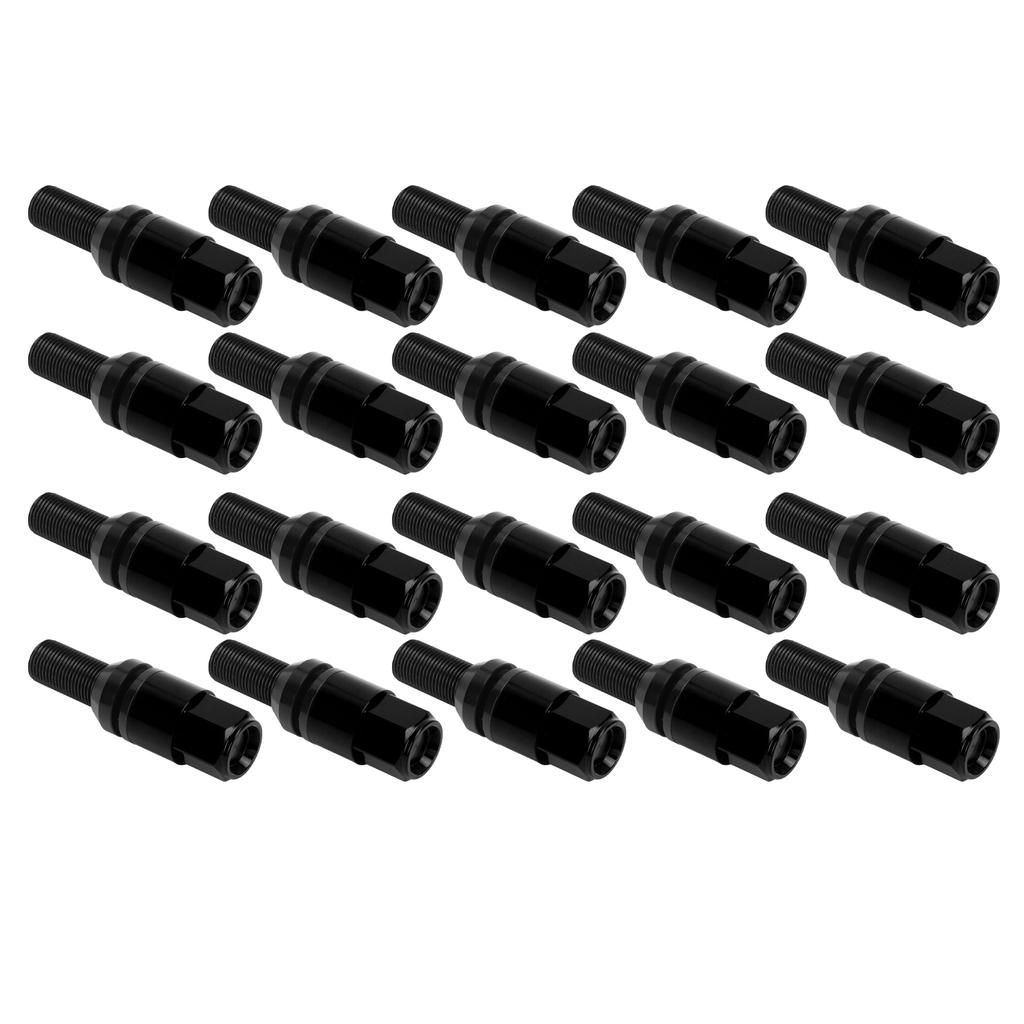 20 шт. Колесные гайки с коническим посадочным местом M14x1.25 Сталь Алюминиевый сплав для автомобиля