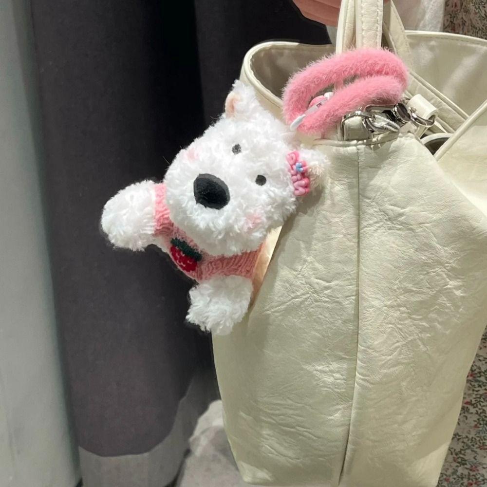 Multipurpose Keychain Plush Puppy Hanging Ornament New Bag Accessories