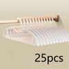 10pcs Wide Shoulder Hangers Short Neck Non-Slip Mark-Free Space Saving Closet Organizer for Home Dorm Wardrobe Garment