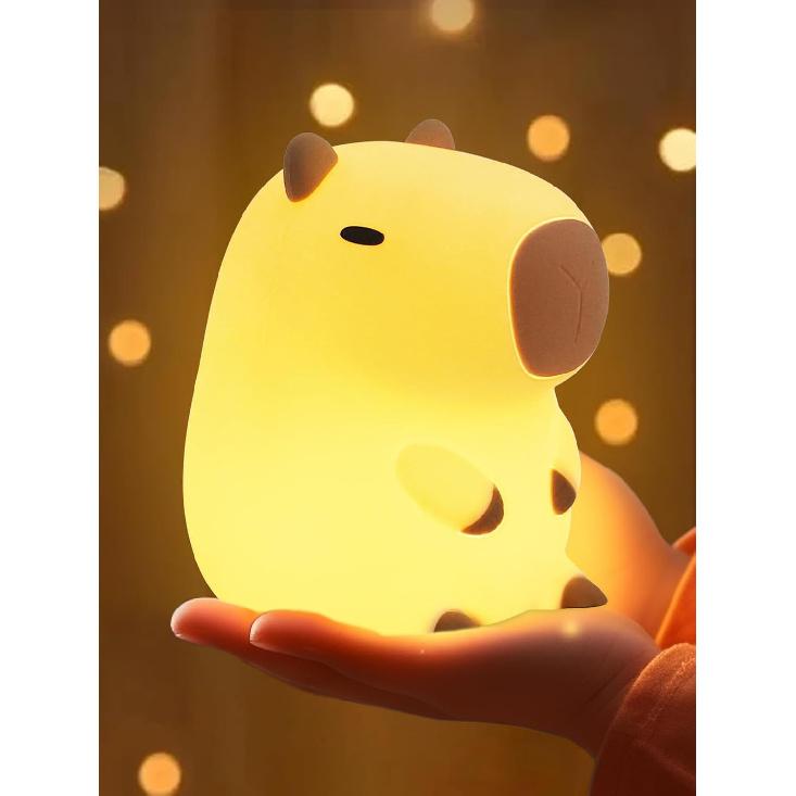 YuanDian Cute Duck Night Light, Gifts for Women Teen Girls Baby,Night Lights for Kids Bedroom Kawaii Room Decor, Cute Christmas Seagull Silicone