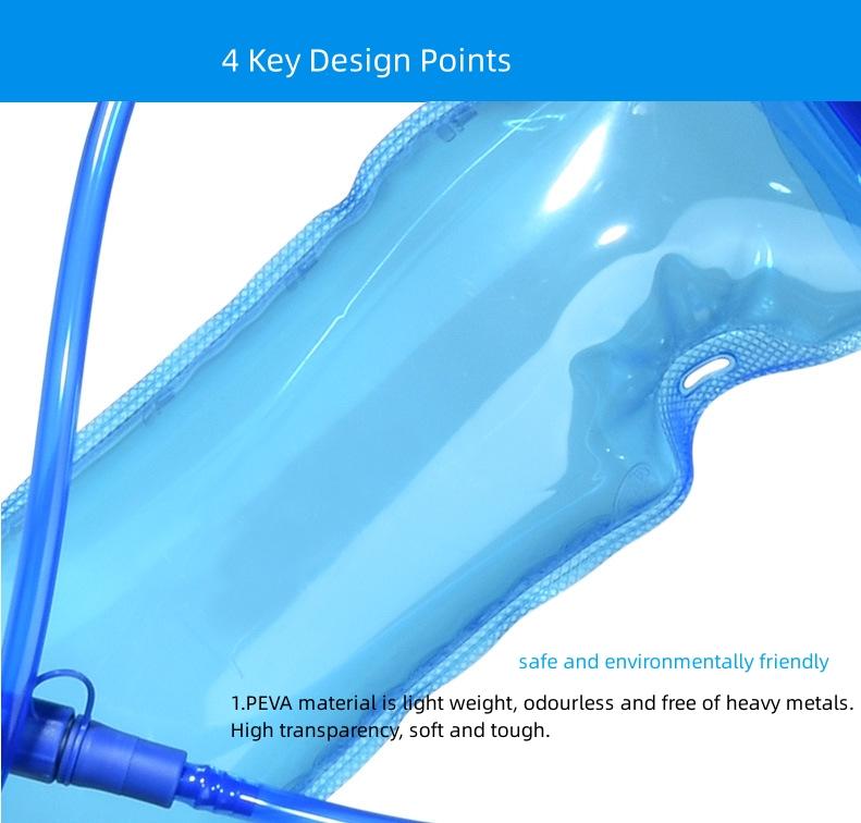 Water Bag for Hiking, Running Water Bag, Water Bladder and Storage for Men, Women, and Kids for Running, Cycling