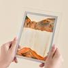 3D Орнамент-картина с зыбучим песком 5 дюймов Креативная декомпрессионная картина с движущимся песком из прозрачного стекла Динамичные песочные пейзажи для декора