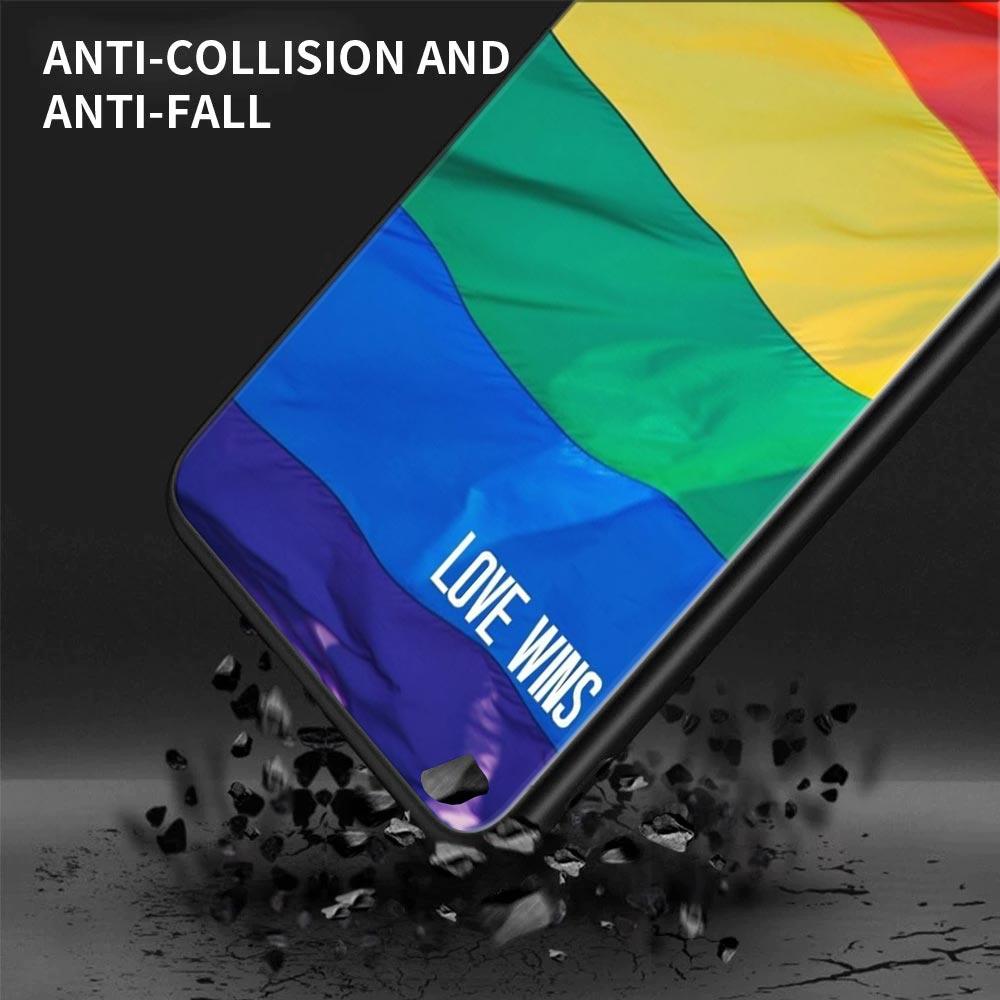 Gay Pride Flag Lesbians LGBT Rainbow Cases For Samsung Galaxy A52 Funda A54 A13 A52s A53 A72 A73 A33 A23 A32 A51 A71 Soft Covers