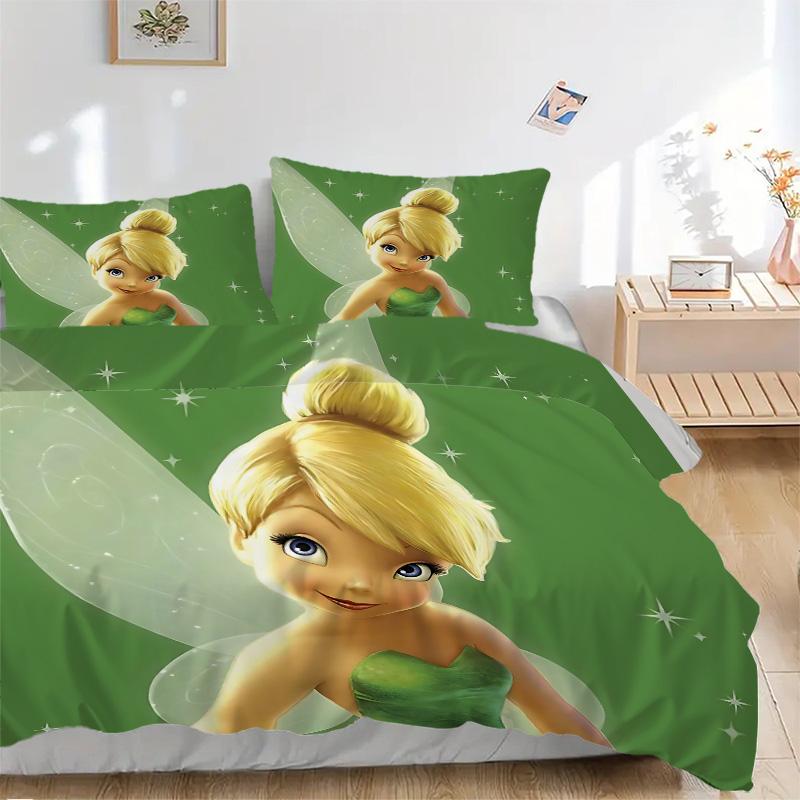 Fairy Green Dress Print 3Pcs Bedding Setduvet Cover With 2 Bedropillowcase Home Birthday Gift