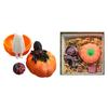 Набор яиц "Хэллоуинские тыквы", Атмосфера Хэллоуина Страшные Темные Головы Тыкв Кос Подарочная коробка с тыквами, Подарок-сюрприз