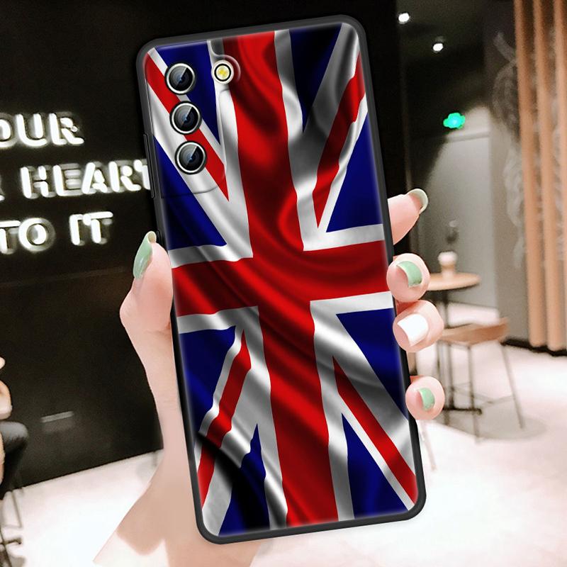 Чехол для телефона с флагом Великобритании, Англии и Великобритании для Samsung S22 S21 S20 S10 S8 Note 20 A8 A9 A73 A71 A53 M52 A33 A32 Ultra Plus FE