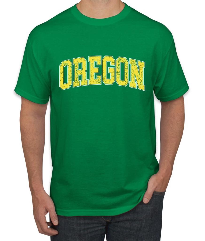 Vintage Oregon Classic Retro Distressed OR Sports Men's T- Shirt